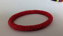 Laden Sie das Bild in den Galerie-Viewer, Beaded Bangle indigenous art gift by North of Fifty Indigenous Boutique Canada