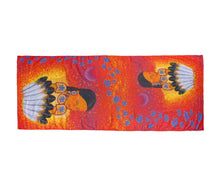 Laden Sie das Bild in den Galerie-Viewer, Moon Whispers Dance Eco Scarf by Native artist, Delree Dumont - North of Fifty Indigenous Boutique