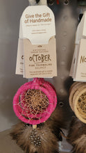 Laden Sie das Bild in den Galerie-Viewer, Birthstone Dreamcatchers with 2 inch rings/hoops - North of Fifty Indigenous Boutique