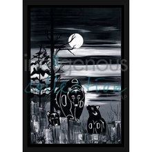 Load image into Gallery viewer, "Bear and Cubs" by Kwakwaka’wakw and French Canadian artist, Diane Levesque