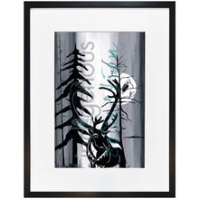 Laden Sie das Bild in den Galerie-Viewer, Diane Levesque Caribou Wall Art | Native Art Canada