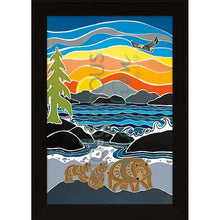 Load image into Gallery viewer, Shelley Davies Canada Follow Me Wall Art | Native Art Canada