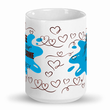Load image into Gallery viewer, Awesome auntie Energy 15 oz mug  BLUE North of Fifty 50 Metis Store