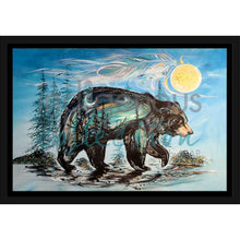 Laden Sie das Bild in den Galerie-Viewer, Carla Joseph A Bear's Journey Wall Art | Native Art Canada
