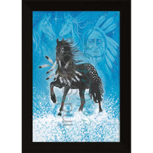 Laden Sie das Bild in den Galerie-Viewer, Hubert V. Billy Black Beauty Wall Art | Native Art Canada