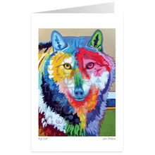 Laden Sie das Bild in den Galerie-Viewer, Big Wolf Wall Art by Indigenous artist, John Balloue