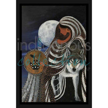Laden Sie das Bild in den Galerie-Viewer, Betty Albert Shape Shifter Wall Art | Native Art Canada