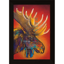 Laden Sie das Bild in den Galerie-Viewer, "Bullwinkle" Wall Art, artwork by Indigenous artist Micqaela Jones