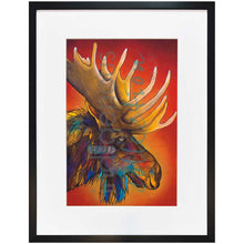 Laden Sie das Bild in den Galerie-Viewer, Micqaela Jones Bullwinkle Wall Art | Native Art Canada