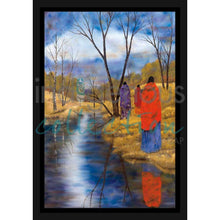 Laden Sie das Bild in den Galerie-Viewer, Journey Reflections Wall Art by Indigenous artist, Jeanne Rorex-Bridges