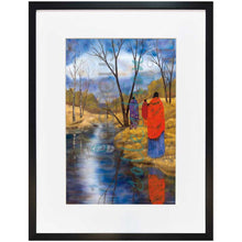 Laden Sie das Bild in den Galerie-Viewer, Journey Reflections Wall Art by Indigenous artist, Jeanne Rorex-Bridges