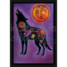 Laden Sie das Bild in den Galerie-Viewer, Fire Within Wall Art by Indigenous artist, Tracey Metallic