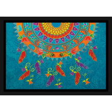 Laden Sie das Bild in den Galerie-Viewer, High Spirits Wall Art by Indigenous artist, Tracey Metallic