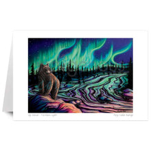 Laden Sie das Bild in den Galerie-Viewer, "Sky Dance - Northern Light" Wall Art by Métis artist Amy Keller-Rempp