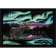 Laden Sie das Bild in den Galerie-Viewer, "Sky Dance - King of the North" Wall Art by Métis artist Amy Keller-Rempp