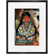 Laden Sie das Bild in den Galerie-Viewer, Jackie Traverse Thunderbird Woman Wall Art | Native Art Canada