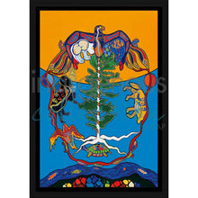Laden Sie das Bild in den Galerie-Viewer, Kristy Cameron Love - The Great Tree Wall Art | Native Art Canada
