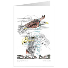 Laden Sie das Bild in den Galerie-Viewer, Charlie Silverfox Flying with the Wind Wall Art | Native Art Canada