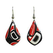 Laden Sie das Bild in den Galerie-Viewer, Salmon Earrings Gitksan artist
