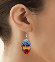 Laden Sie das Bild in den Galerie-Viewer, john rombough, indigenous artist, native art, remember, earrings