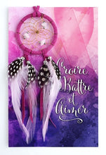 Laden Sie das Bild in den Galerie-Viewer, Dream Catcher - Croire Battre et Aimer - North of Fifty Indigenous Boutique