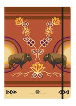 Charger l'image dans la galerie, "Buffaloes" Journal by Native Artist,  Storm Angeconeb - North of Fifty Indigenous Boutique