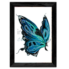 Laden Sie das Bild in den Galerie-Viewer, Butterfly by Kwakwaka’wakw artist Diane Levesque - North of Fifty Indigenous Boutique