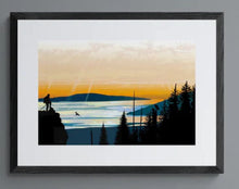 Load image into Gallery viewer, Mark Preston Climber Lookout Wall Art | Native Art Canada