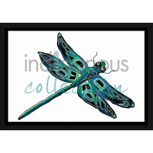 Charger l'image dans la galerie, Dragonfly by Kwakwaka’wakw and French Canadian artist, Diane Levesque