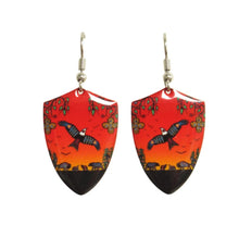 Laden Sie das Bild in den Galerie-Viewer, "Seven Grandfather Teachings" Dangle Earrings artwork by Native Artist, Cody Houle - North of Fifty Indigenous Boutique