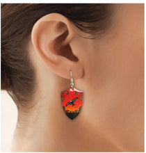 Laden Sie das Bild in den Galerie-Viewer, "Seven Grandfather Teachings" Dangle Earrings artwork by Native Artist, Cody Houle - North of Fifty Indigenous Boutique