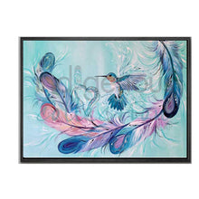 Charger l'image dans la galerie, Hummingbird Feathers Wall Art