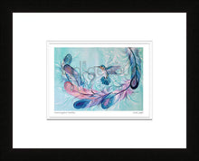 Charger l'image dans la galerie, Hummingbird Feathers Wall Art