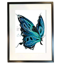 Laden Sie das Bild in den Galerie-Viewer, Butterfly by Kwakwaka’wakw artist Diane Levesque - North of Fifty Indigenous Boutique