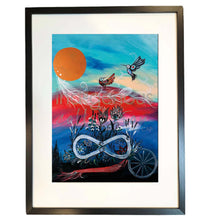 Charger l'image dans la galerie, Metis Pride Framed Art by Karen Erickson - North of Fifty Indigenous Boutique