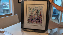 Laden und Abspielen von Videos im Galerie-Viewer, LIMITED EDITION ART PRINT -  Wild Flowers by Metis artist, Carla Joseph