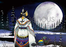 Laden Sie das Bild in den Galerie-Viewer, 12 Moons Art Cards - a card for every month! - by Indigenous Artist Jessica Somers - North of Fifty Indigenous Boutique