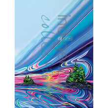Laden Sie das Bild in den Galerie-Viewer, "Reflect and Grow with Love" Tea Towel by Shawna Boulette Grapentine