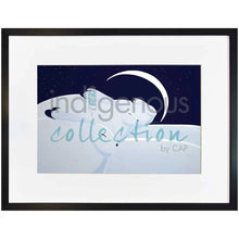 Load image into Gallery viewer, Rick Beaver Winter Moon with Hares Wall Art | Native Art Canada