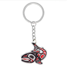 Charger l'image dans la galerie, salmon key chain native artist jamie sterritt