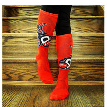 Charger l'image dans la galerie, Salmon socks by Jamie Sterritt
