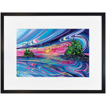 Load image into Gallery viewer, Shawna Boulette Grapentine Reflect And Grow With Love Wall Art | Native Art Canada