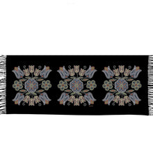 Laden Sie das Bild in den Galerie-Viewer, Silver Threads Art Print ECO Shawl by Métis Artist, Deb Malcolm - North of Fifty Indigenous Boutique