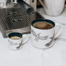 Charger l'image dans la galerie, "Soaring Eagle" Espresso mugs, set of two, design by Haida artist Corey Bulpitt