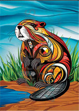 Charger l'image dans la galerie, Spirit Beaver Framed Prints by Mi'kmaq artist, Stephanie White