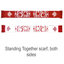 Laden Sie das Bild in den Galerie-Viewer, Standing Together Knit scarf and toque set by Curtis Wilson