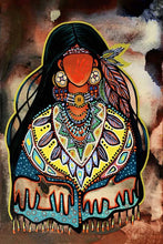 Laden Sie das Bild in den Galerie-Viewer, Jackie Traverse Thunderbird Woman Wall Art | Native Art Canada