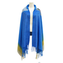 Charger l'image dans la galerie, "Wolf" Eco-Shawl by Indigenous Artist, Jessica Somers - North of Fifty Indigenous Boutique
