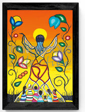 Load image into Gallery viewer, Dawn Chartrand Women Rising with Grandmothers Wall Art | Native Art Canada