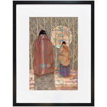 Laden Sie das Bild in den Galerie-Viewer, woodlands moon framed with glass